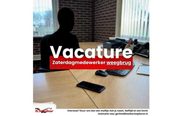 Vacature: Zaterdagmedewerker weegbrug