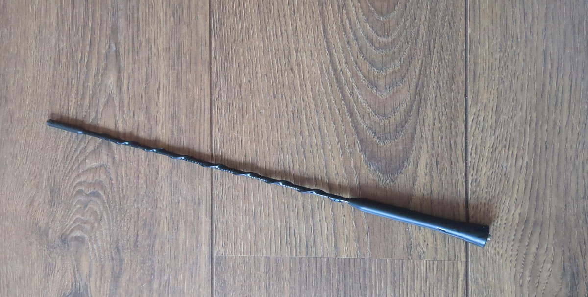 Auto-antenne gevonden