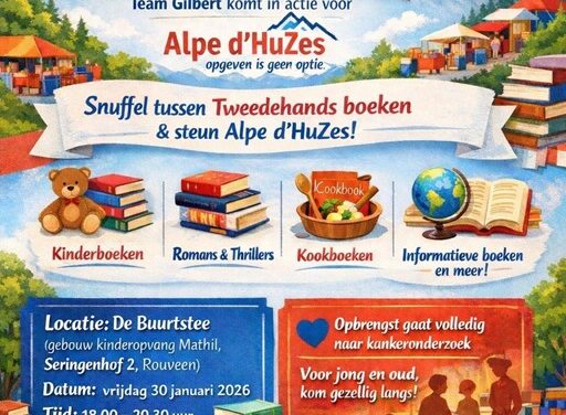 Boekenmarkt voor het goede doel