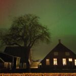 Noorderlicht vanaf Diek