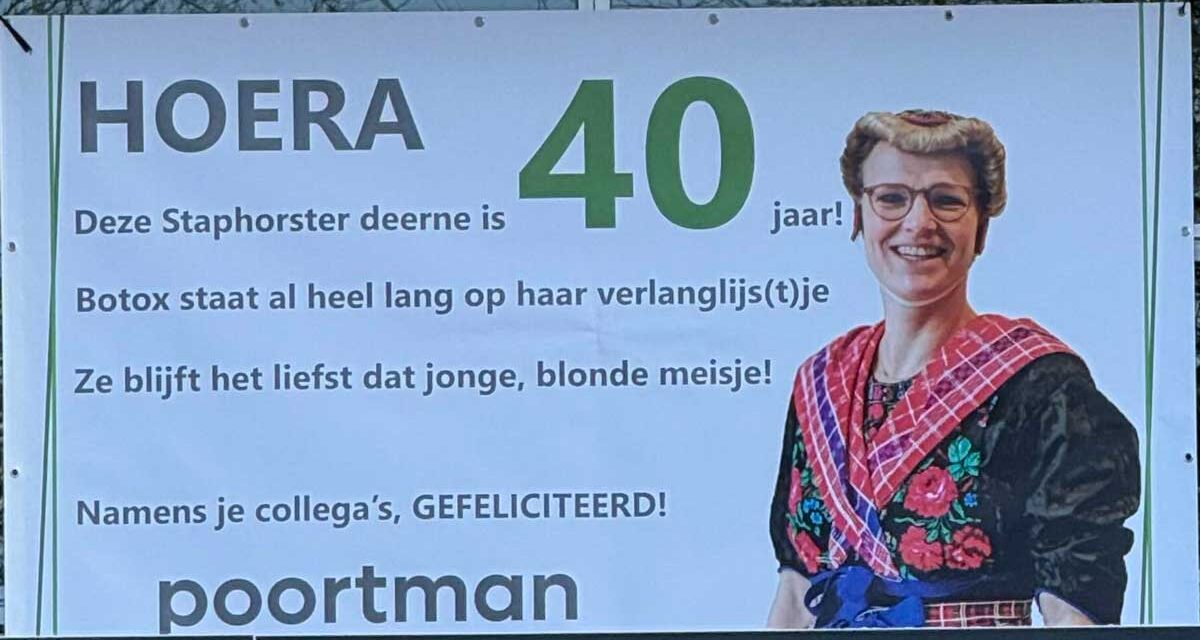 Staphorster deerne Bertine 40 lentes