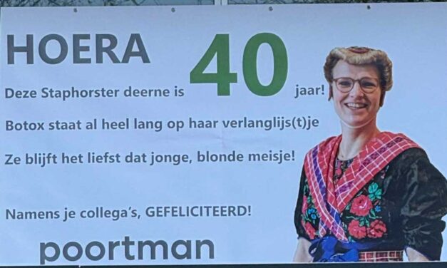 Staphorster deerne Bertine 40 lentes