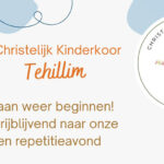 🎼 “Zing tot Zijn eer – Kinderkoor Tehillim opent het nieuwe seizoen”