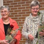 Huldiging twee jubilarissen Vrouwen van Nu Staphorst