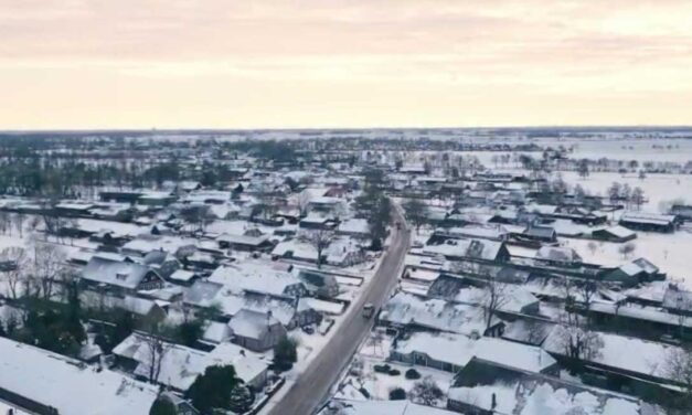 Winters kijkje van boven, 10 januari 2026 Staphorst/Rouveen (update betere kwaliteit)