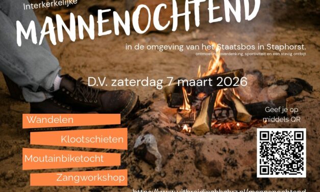 Uitnodiging Mannenochtend