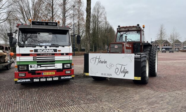 Herwin en Jolijn in het huwelijksbootje