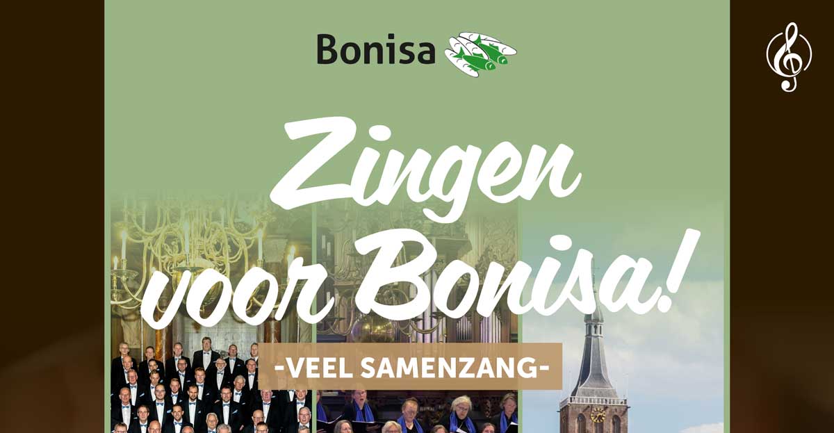 Zingen voor Bonisa in Hasselt