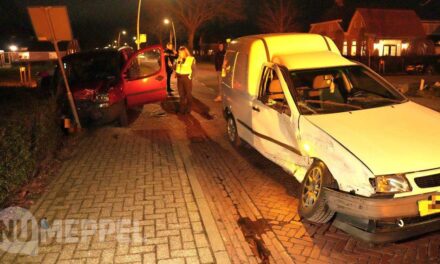 Ongeval op kruising Gemeenteweg met Berkenstouwe