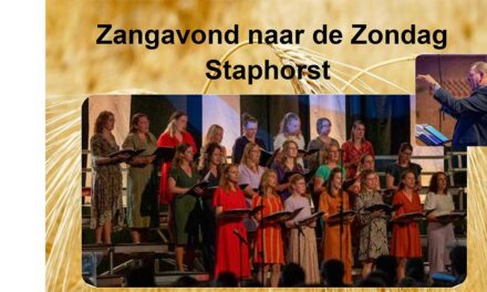 Lokaal Chenánja wederom te gast bij Zangavond naar de Zondag Staphorst