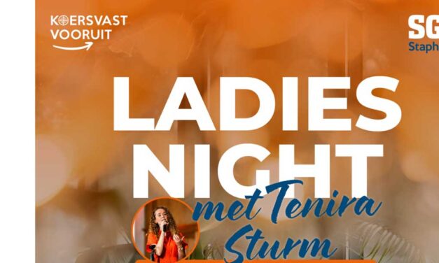 Ladies Night met Tenira Sturm volgeboekt, een tweede editie?