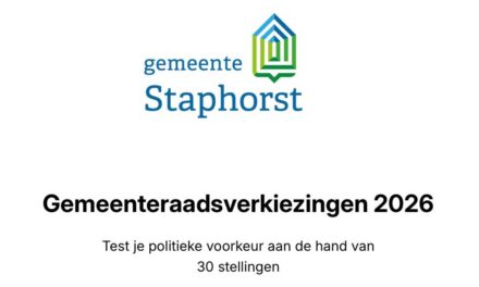 Stemwijzer voor Staphorst staat online