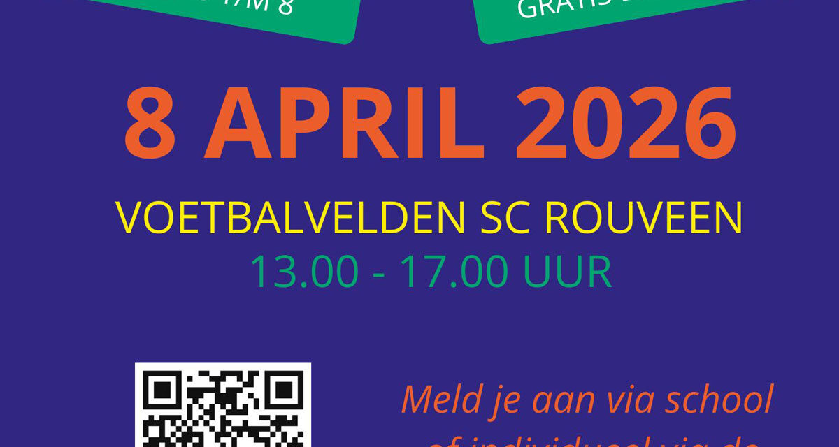 Scheidsrechters gezocht voor schoolvoetbaltoernooi 2026 bij SC Rouveen!