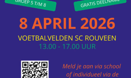 Scheidsrechters gezocht voor schoolvoetbaltoernooi 2026 bij SC Rouveen!