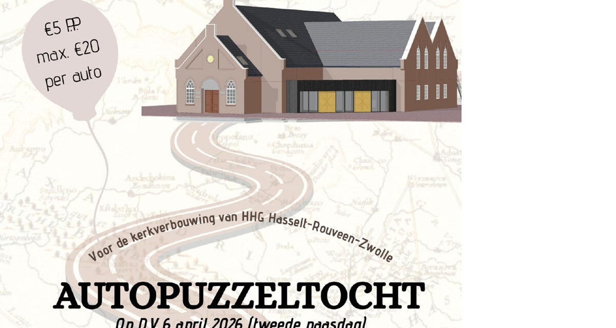 Autopuzzeltocht HHG Hasselt