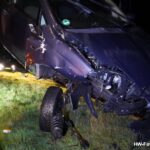 Auto te water aan Staphorster Grote Stouwe te Staphorst