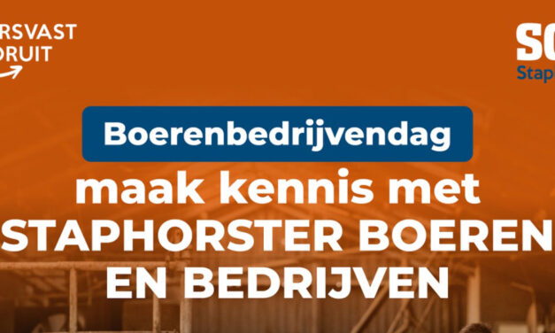 Boerenbedrijvendag in Staphorst, maak kennis met Staphorster boeren en bedrijven