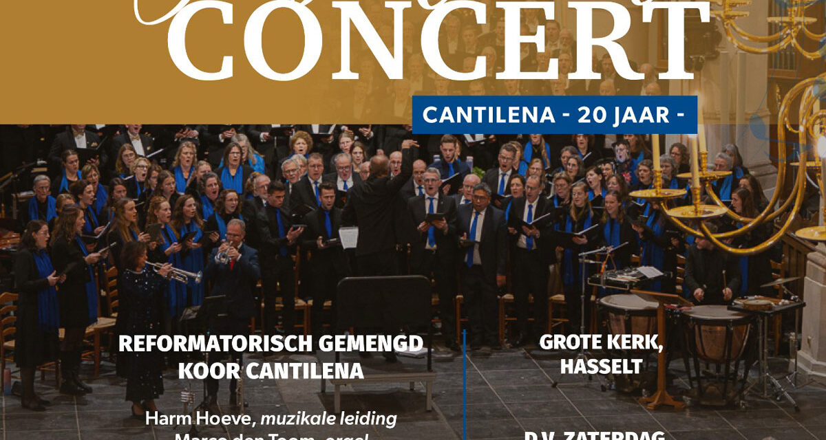Jubileumconcert voor Cantilena in Hasselt