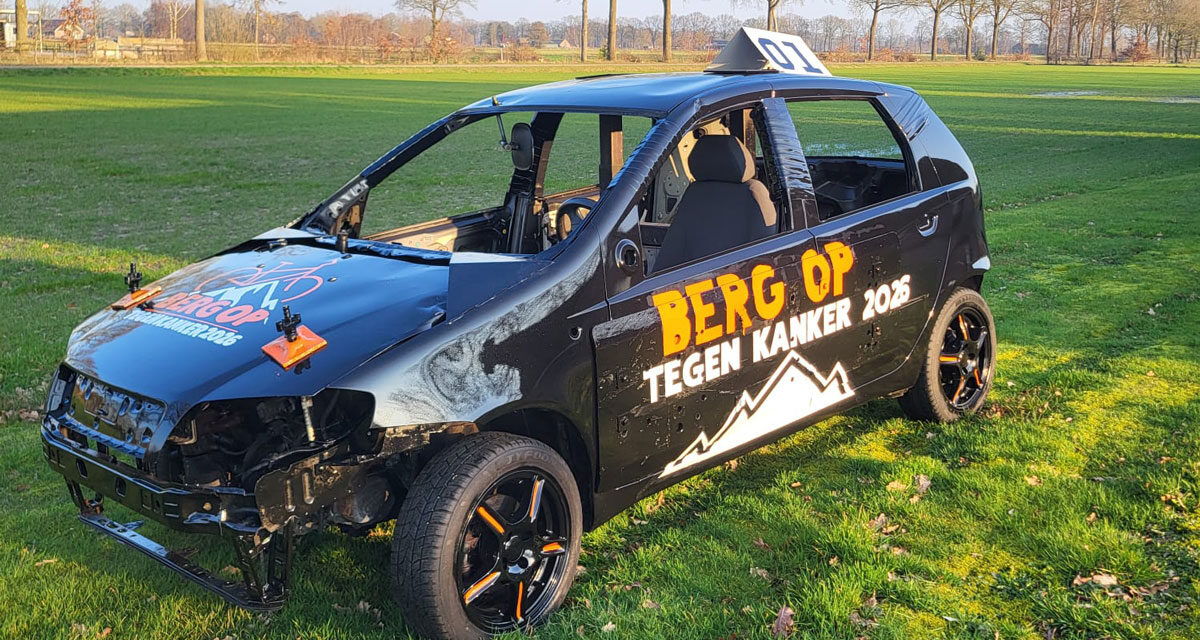 Win startplek bij Autorodeo Rouveen en steun Stichting Bergop tegen Kanker