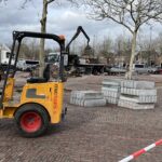 Start verbouw marktterrein