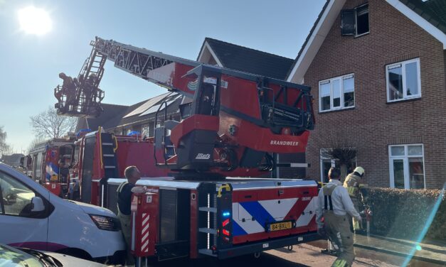 2e etage van woning aan Boekweitveld brandt uit