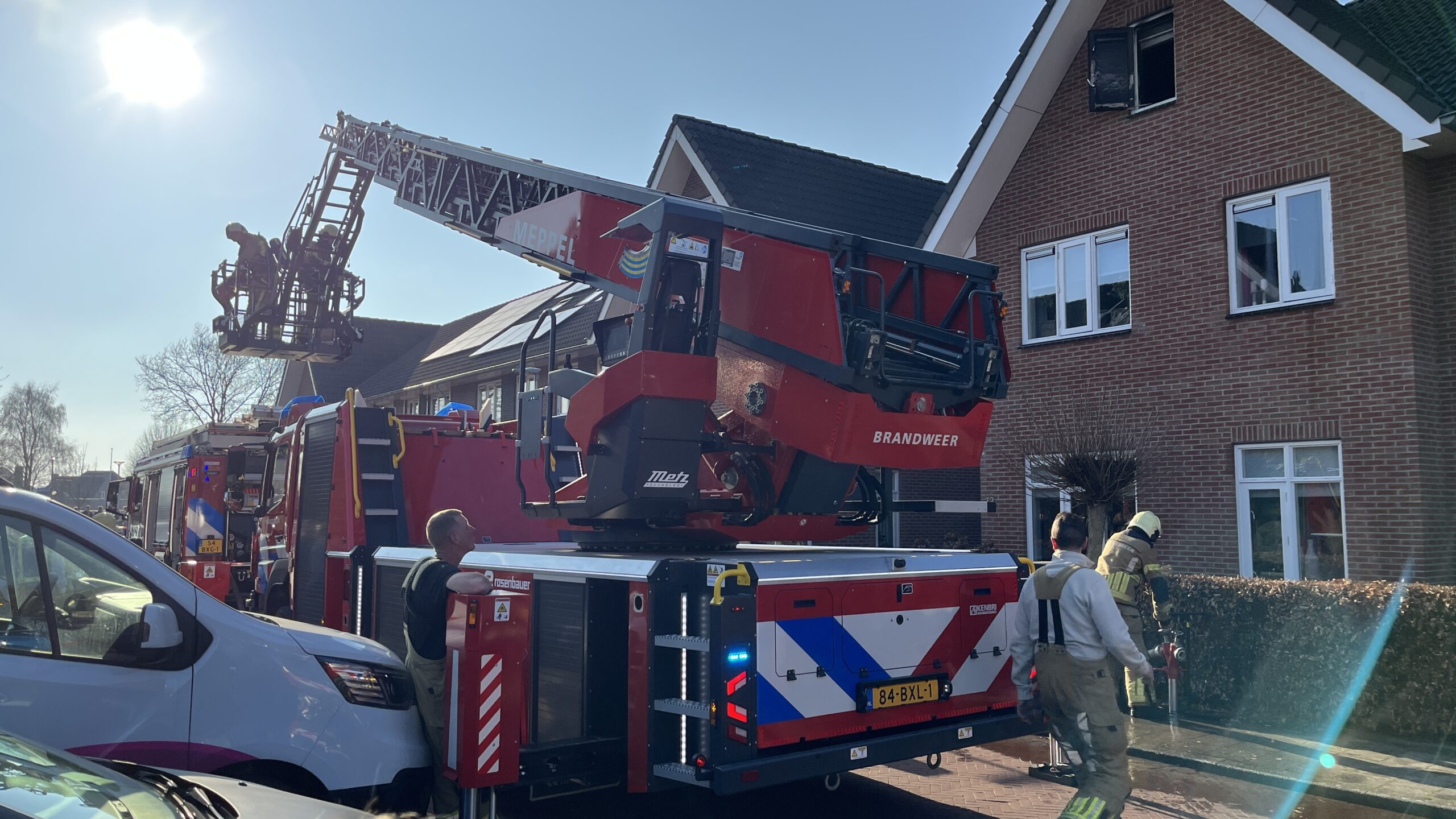 2e etage van woning aan Boekweitveld brandt uit