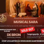 Musical Sara bijna uitverkocht: alleen nog kaarten voor donderdagavond