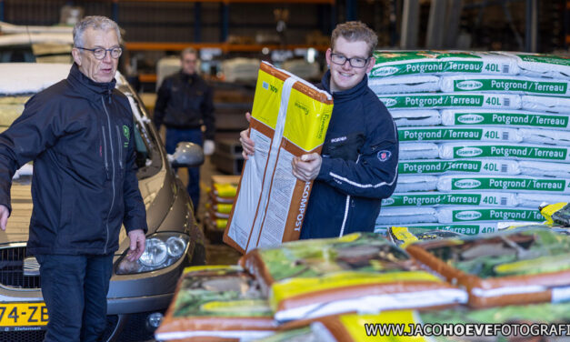 Compost- en potgrondactie mannenkoor: bestellen kan t/m zaterdag