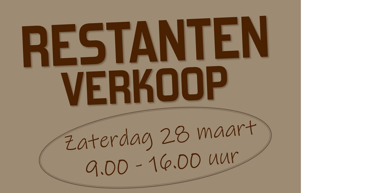 Brouwers Meubelen: Restanten verkoop