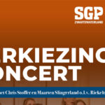 SGP Staphorst en Zwartewaterland organiseren verkiezingsconcert in Hasselt