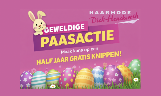 GEWELDIGE PAASACTIE bij Haarmode Heuckeroth!