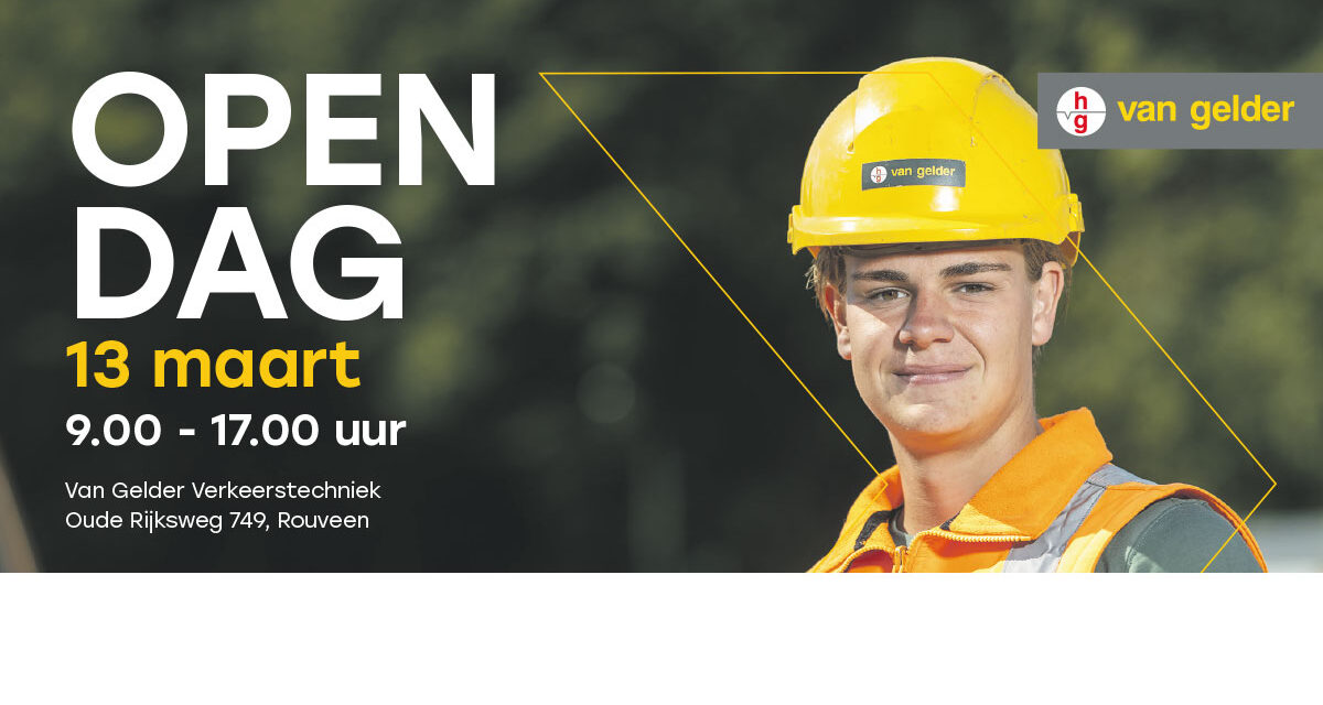 Open dag Van Gelder Verkeerstechniek Rouveen