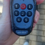 Afstandsbediening voor roldeur gevonden