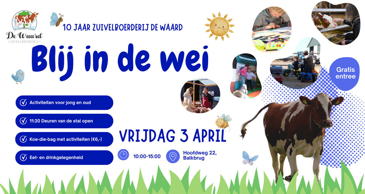 Spektakel: Blij in de wei! Kom ook!