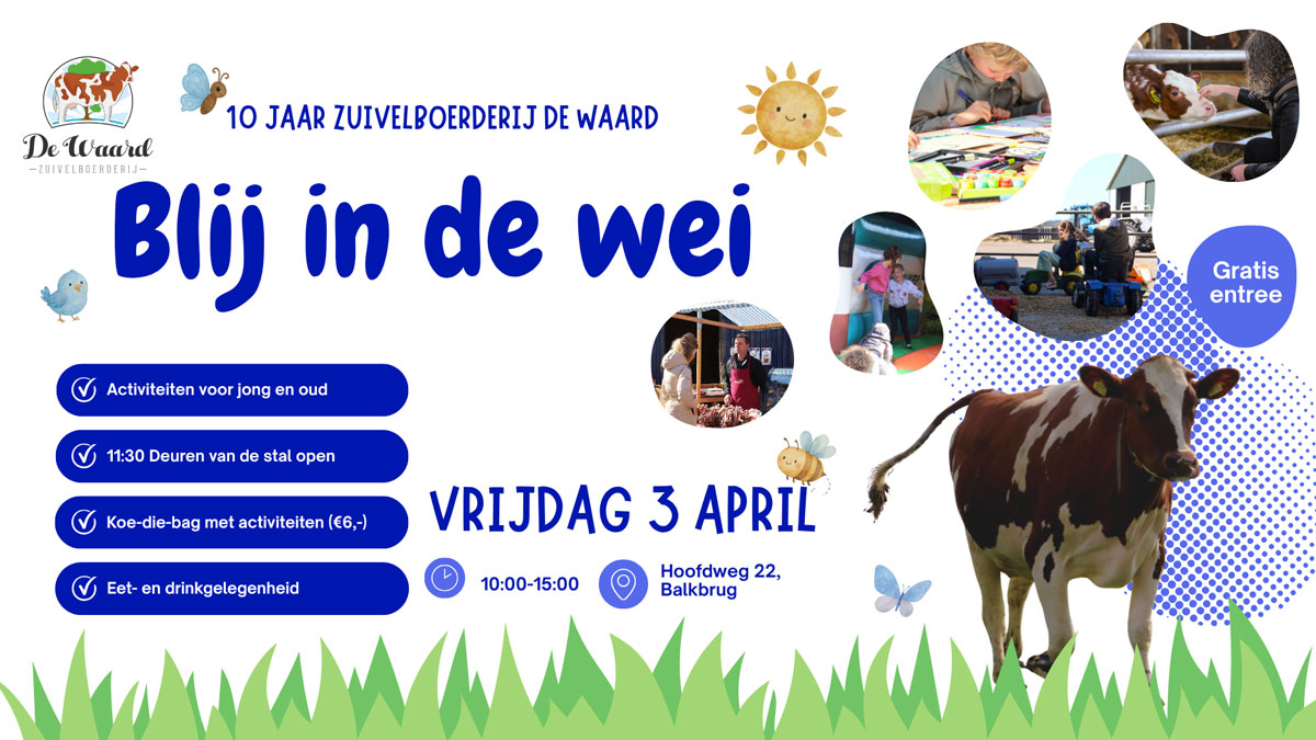 Spektakel: Blij in de wei! Kom ook!