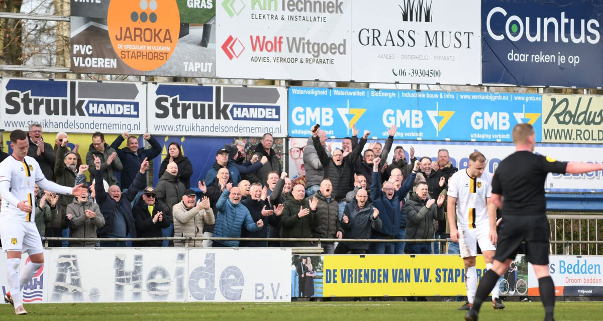 Samenvatting vv Staphorst DVS ’33 Ermelo, zaterdag 14 maart 2026