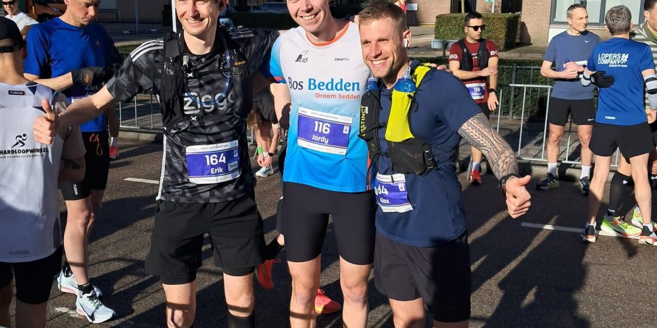 Enkele wedstrijden lopers Bos Bedden Loopgroep AG ’85