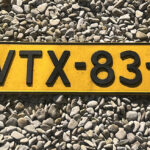 Kentekenplaat van Mercedes Sprinter gevonden