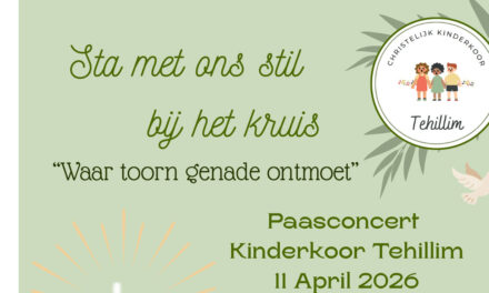 Christelijk Kinderkoor Tehillim zingt paasconcert in Staphorst