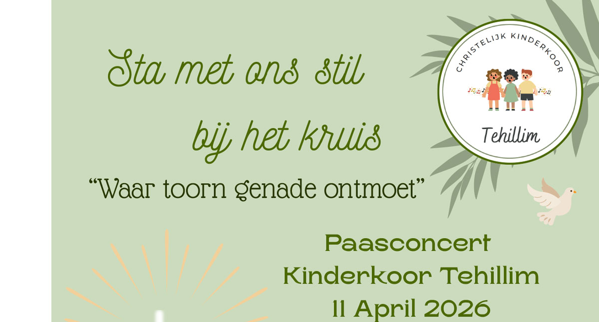 Christelijk Kinderkoor Tehillim zingt paasconcert in Staphorst