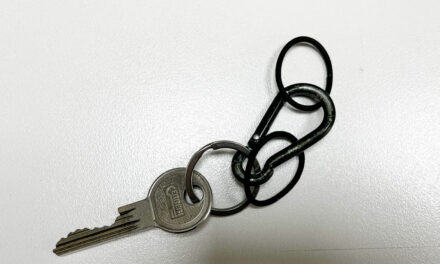 Sleutel gevonden bij kabelbaan in bos