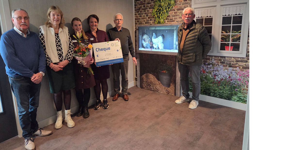 Gift SWSS: Belevingswand brengt verleden tot leven in de Meestershof  