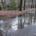 Een beetje tuin heeft een watervanger