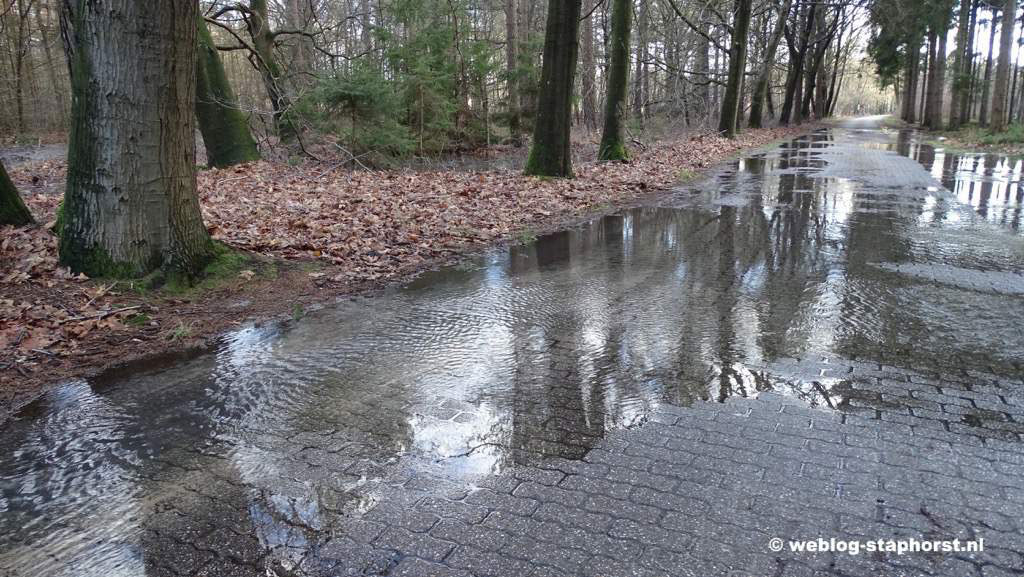 Een beetje tuin heeft een watervanger
