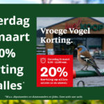 Zaterdagochtend 21 maart 20% korting bij Welkoop Staphorst