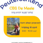 Peuters en ouders welkom op CBS De Meele: Spelen en ontdekken in het groen!