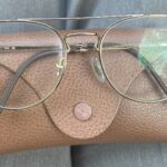 Bril in Ray Ban hoes gevonden