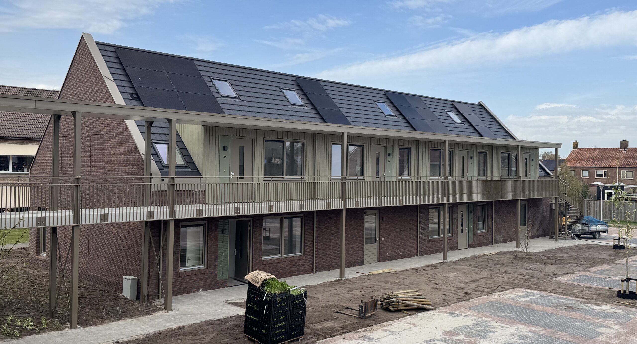 Open huis van nieuwbouw aan de Berkenlaan in Staphorst druk bezocht