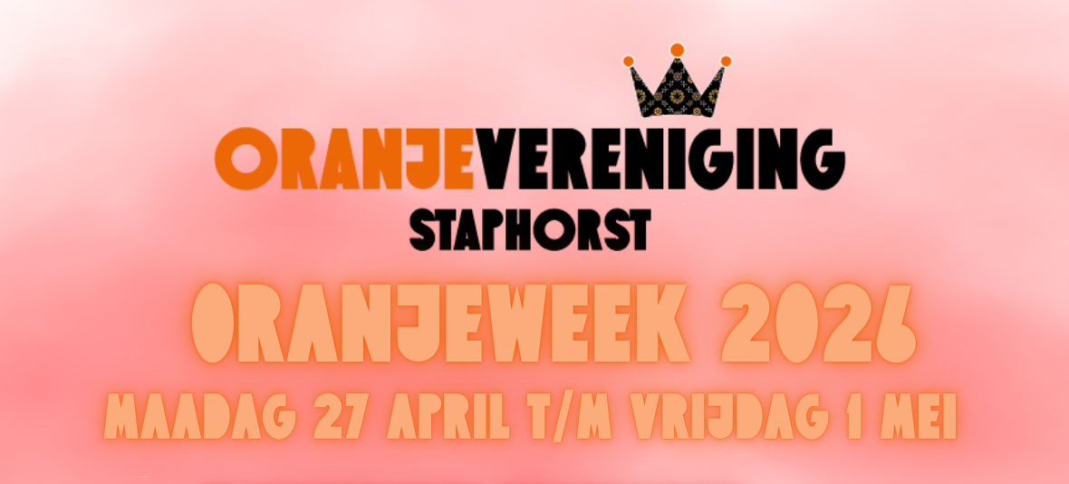 Programma Oranjeweek/Koningsdag 2026