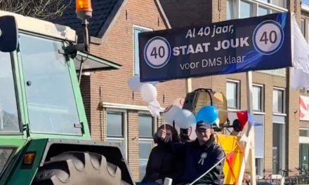 Jouk 40 jaar bij DMS Metaalbewerking